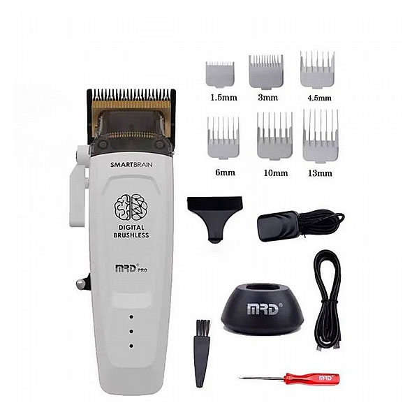 מכונת תספורת מקצועית MRD PRO HC-90-4 White – תמונה 3