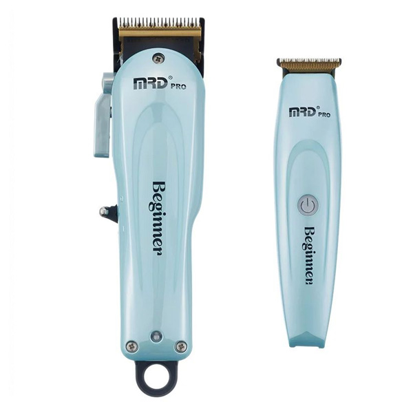 סט מכונת תספורת ופיניש MRD PRO HC-3969 Beginner Set Blue